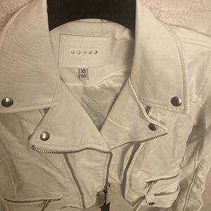 Women’s BLANK NYC leather jacket fashionable designed for you by your NYC team
